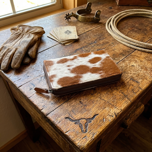 Handmade Cowhide Western Wallets